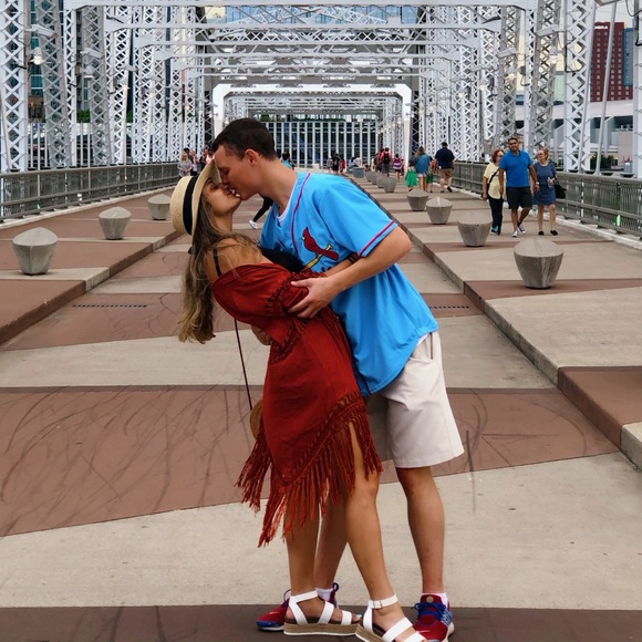 Red-orange cover up - Picture 1 of 4